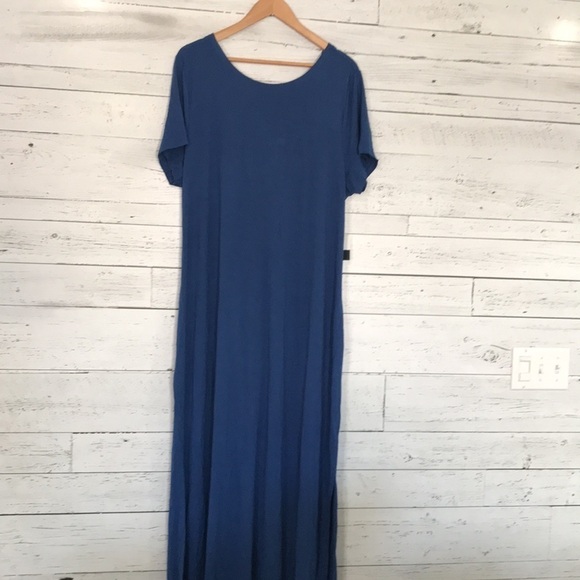 Nwt Eloquii Elements twist back detail jersey maxi dress multiple plus sizes - Picture 3 of 9